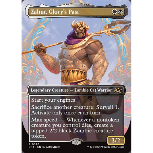 Zahur, Glory's Past (R 370 DFT Foil)