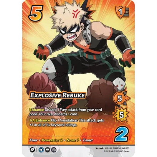 Explosive Rebuke (XR-UR MHA06 66/153) (Foil)