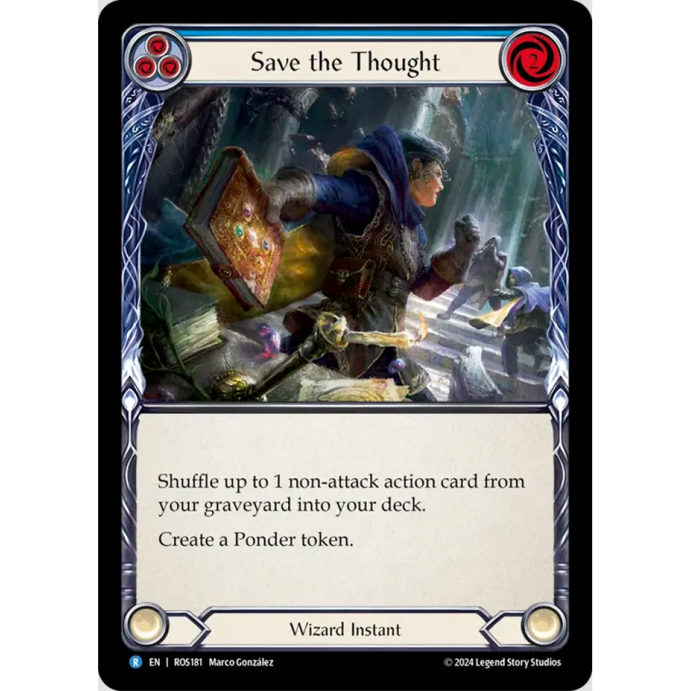 Save the Thought (Blue) (ROS181 R Regular)