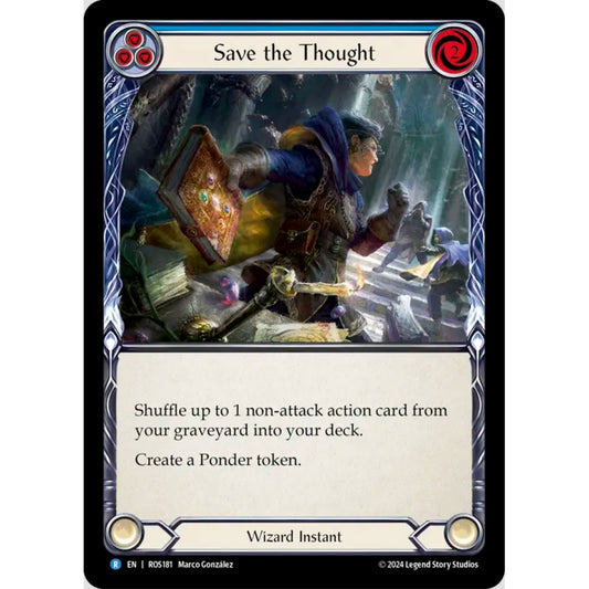 Save the Thought (Blue) (ROS181 R Regular)