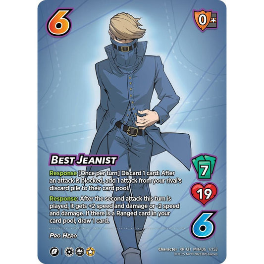 Best Jeanist, 1/153, MHA06, Universus, MHA06 Jet Burn, nan