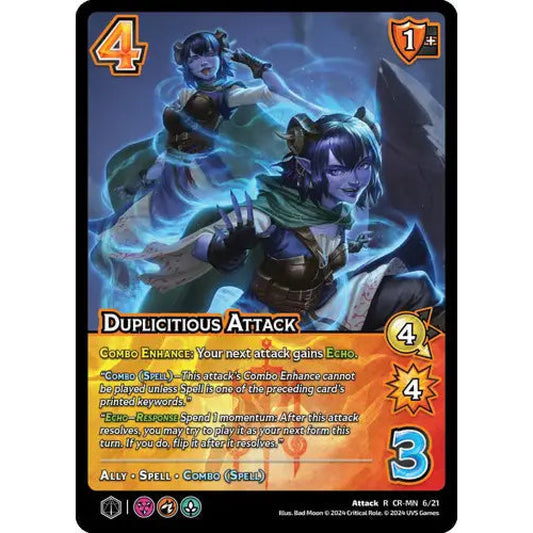 Duplicitious Attack (R CR-MN 6/21)