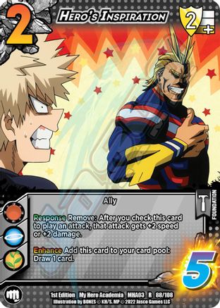 Hero's Inspiration (R MHA03 88/108)