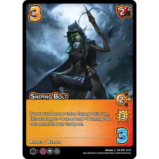 Sniping Bolt (C CR-MN 8/21) - Foil