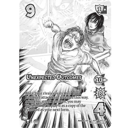 Unexpected Outcomes (UR-ALT AOT01 293/297)