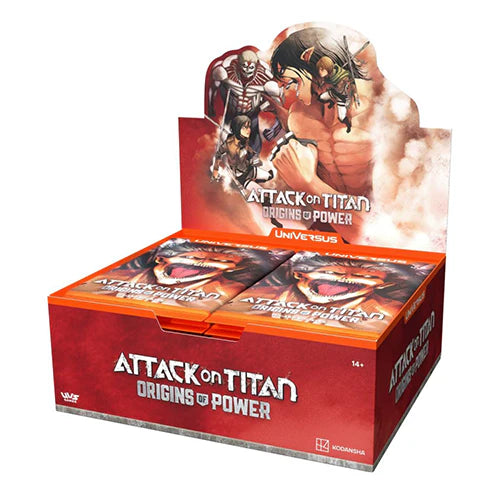 Universus CCG - Attack on Titan: Origins of Power Booster Box