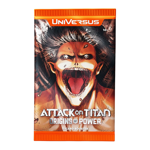 UniVersus CCG - Attack on Titan: Origins of Power Booster Pack