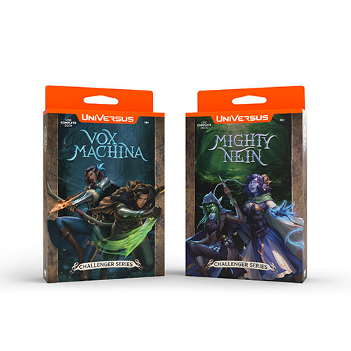 UniVersus CCG - Critical Role Vox Machina / Mighty Nein Challenger Series Deck (2 Pack)