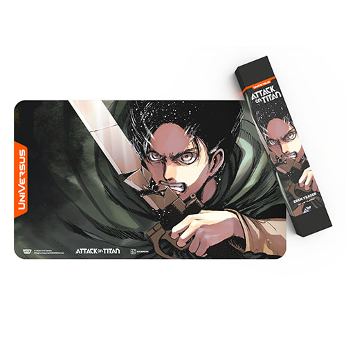 Universus CCG Attack on Titan Playmat - Eren Yeager