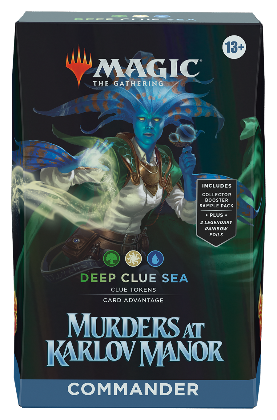Magic the Gathering Murders at Karlov Manor Commander Deck - Deep Clue Sea