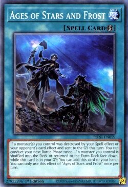 Yu-Gi-Oh! PHNI-EN059 Ages of Stars and Frost