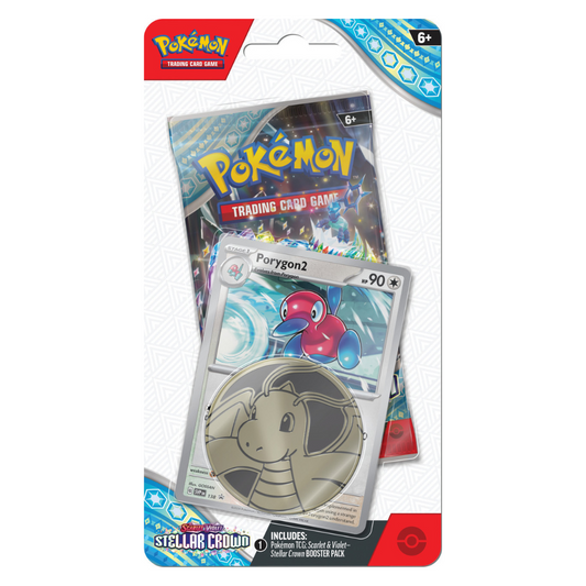 Pokemon Stellar Crown Blister (Porygon 2)