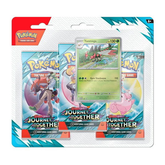 Pokemon Journey Together 3-pack Blister (Yanmega)