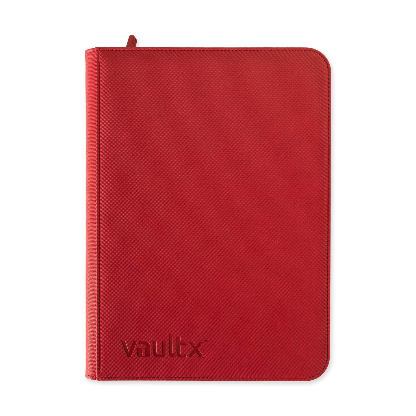 Vault X Exo-Tec Zip Binder Red 9-Pocket