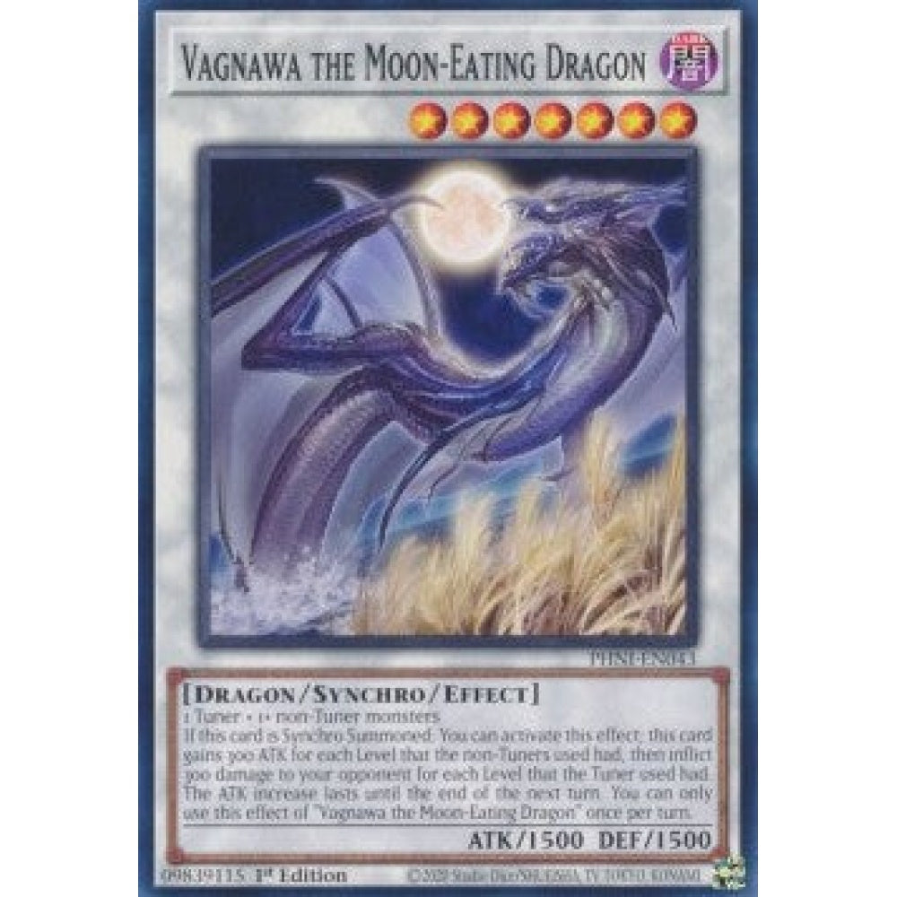 Yu-Gi-Oh! PHNI-EN043 Vagnawa the Moon-Eating Dragon