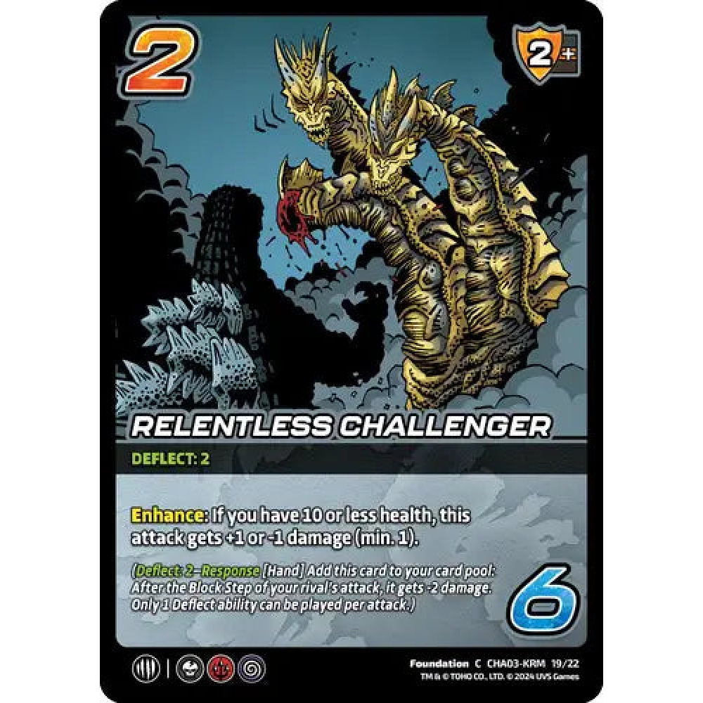 Relentless Challenger (C CHA03-KRM 19/22) (Foil)