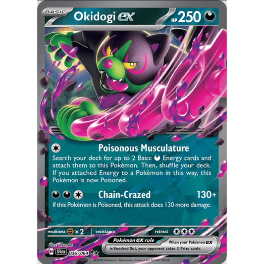 Okidogi ex (SFA 036/064 Double Rare)