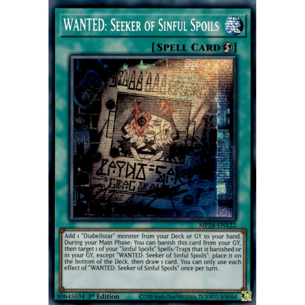 WANTED: Seeker of Sinful Spoils (MP24-EN122 Prismatic)