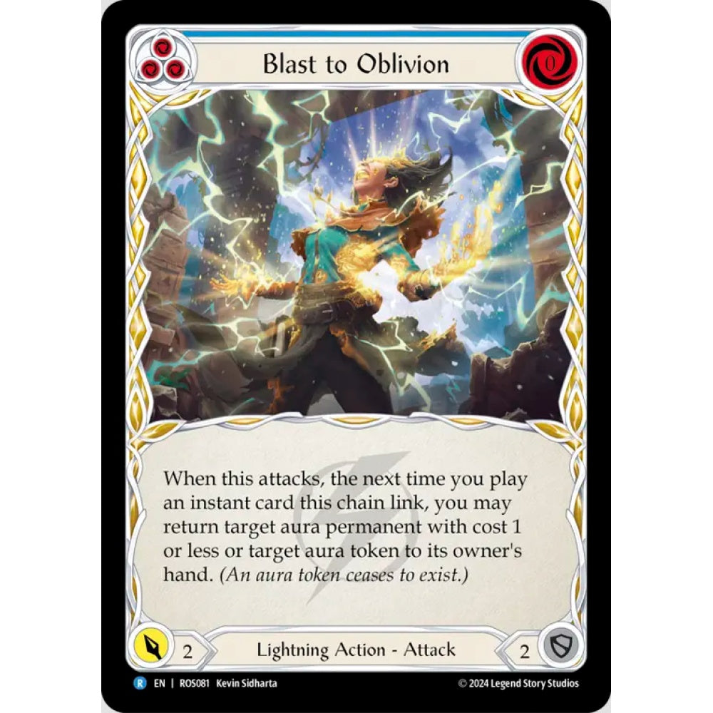 Blast to Oblivion (Blue) (ROS081 R Regular)