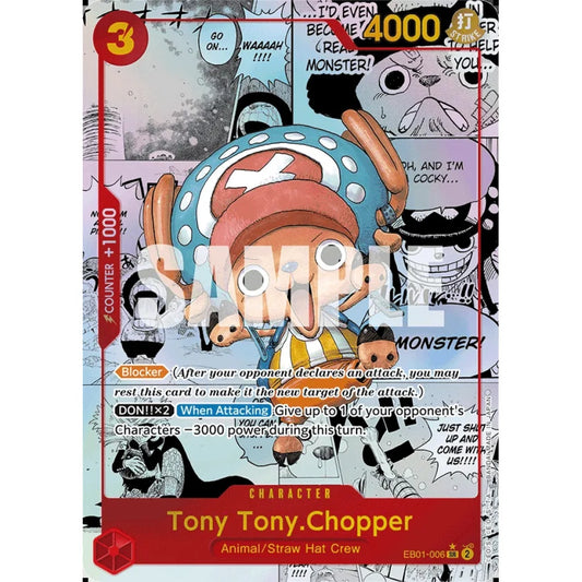 Tony Tony.Chopper (Alternate Art) (Manga) (SR EB01-006)