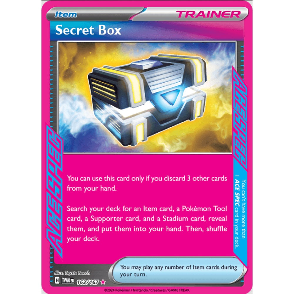 Secret Box, Ultra Rare, 163/167, Pokemon Card Game, Twilight Masquerade