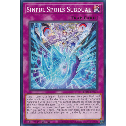 Sinful Spoils Subdual (LEDE-EN074 Common)