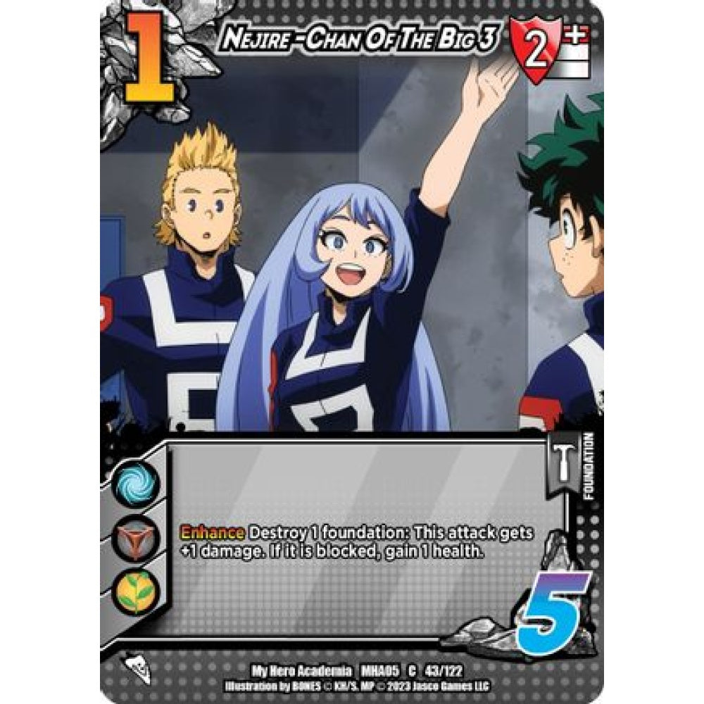 Nejire-Chan Of The Big 3 (C MHA05 43/122)