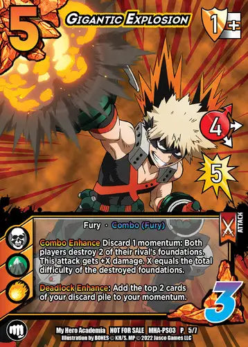 Gigantic Explosion (MHA03-PS03 5/7) (Foil)