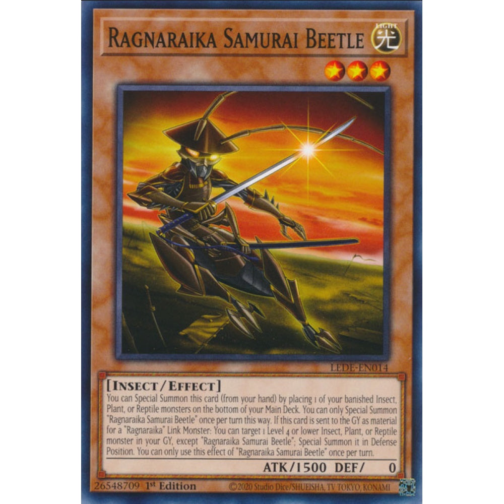 Ragnaraika Samurai Beetle (LEDE-EN014 Common)