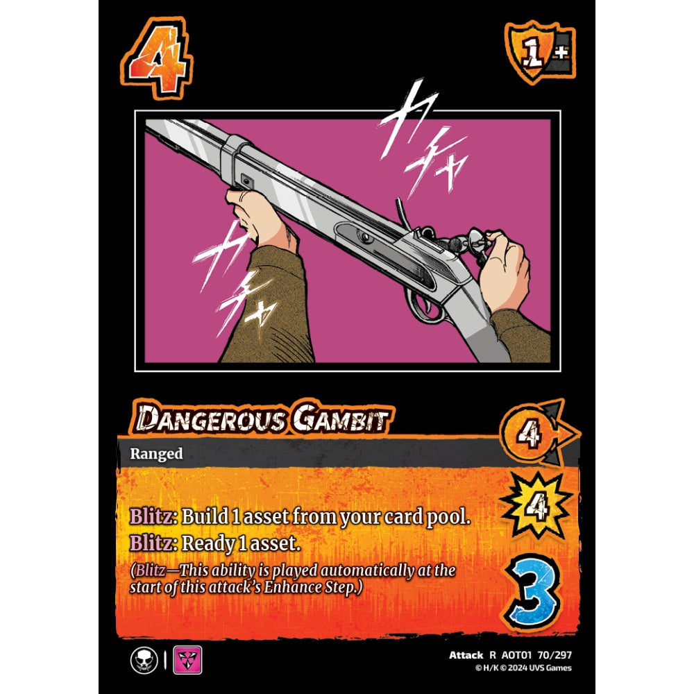 Dangerous Gambit (R AOT01 70/297)