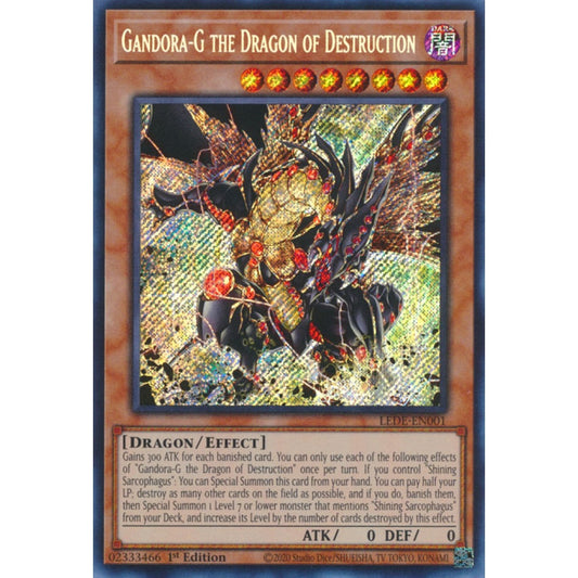 Gandora-G the Dragon of Destruction (LEDE-EN001 Secret)