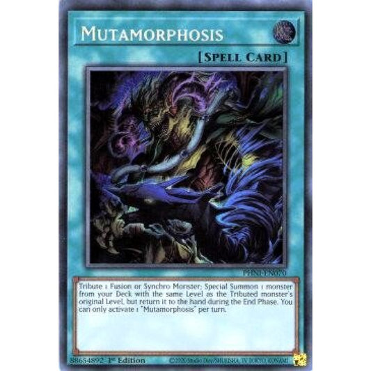 Yu-Gi-Oh! PHNI-EN070 Mutamorphosis