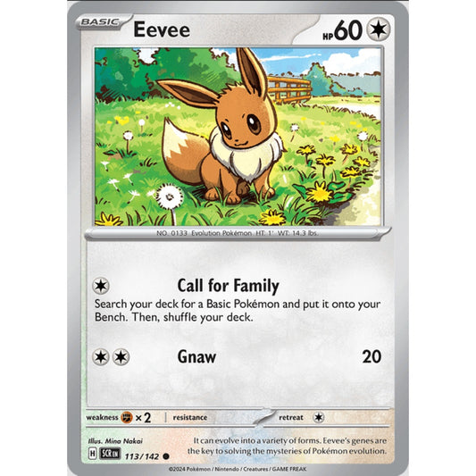 Eevee (SCR 113/142 Common Reverse)