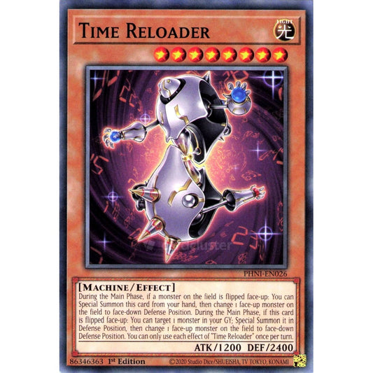 Yu-Gi-Oh! PHNI-EN026 Time Reloader