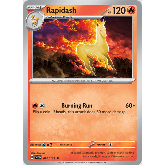 Rapidash (SCR 020/142 Uncommon)