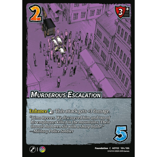 Murderous Escalation, 184/186, AOT02, Universus, Attack on Titan: Origins of Power, Foundation, C