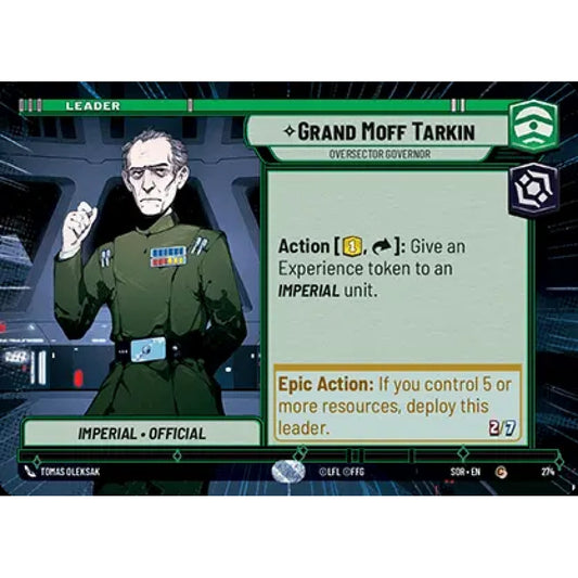 Grand Moff Tarkin (C SOR 274) Hyperspace