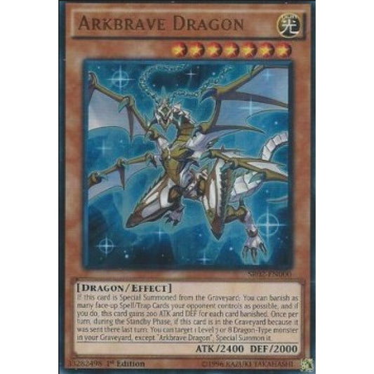 Yu-Gi-Oh! SR02-EN000 Arkbrave Dragon (Ultra Rare)