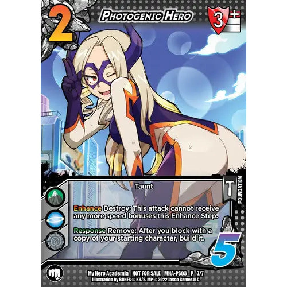 Photogenic Hero (MHA03-PS03 7/7) (Foil)