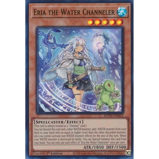 Eria the Water Channeler, ROTA-EN023, Ultra, Yu-Gi-Oh, Rage of the Abyss