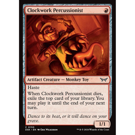 Clockwork Percussionist (C 130 DSK)