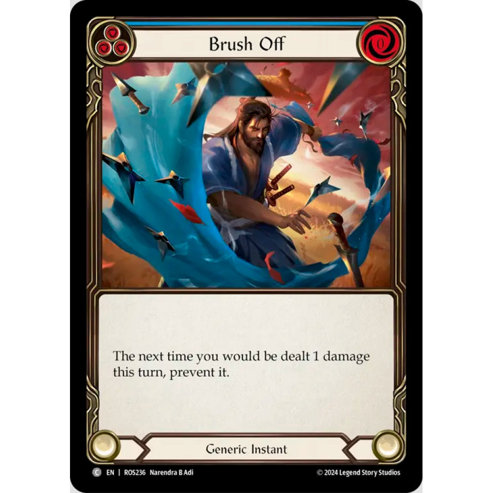 Brush Off (Blue) (ROS236 C Regular)