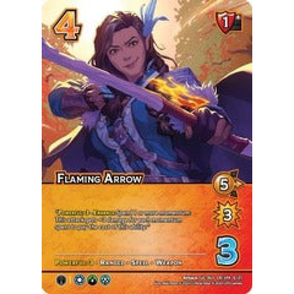 Flaming Arrow (Alternate Art) (UC-ALT CR-VM 8/21)