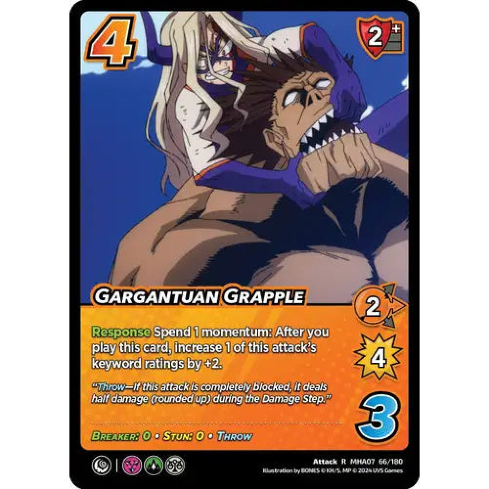 Gargantuan Grapple, 66/180, R, UniVersus, MHA07 Girl Power