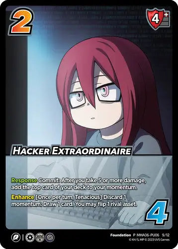 Hacker Extraordinaire (MHA06-PU06 9/12)