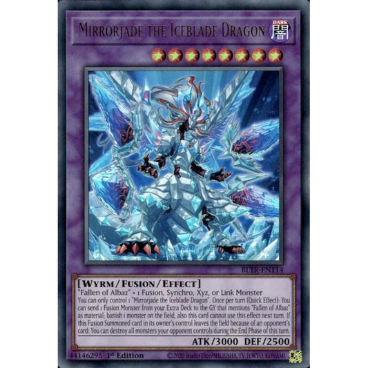 Mirrorjade the Iceblade Dragon (BLTR-EN114 )