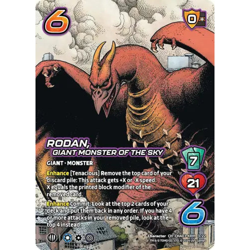 Rodan, Giant Monster of the Sky (CH CHA03-KRM 3/22)