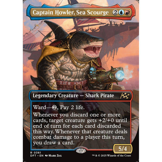 Captain Howler, Sea Scourge (R 361 DFT Foil)