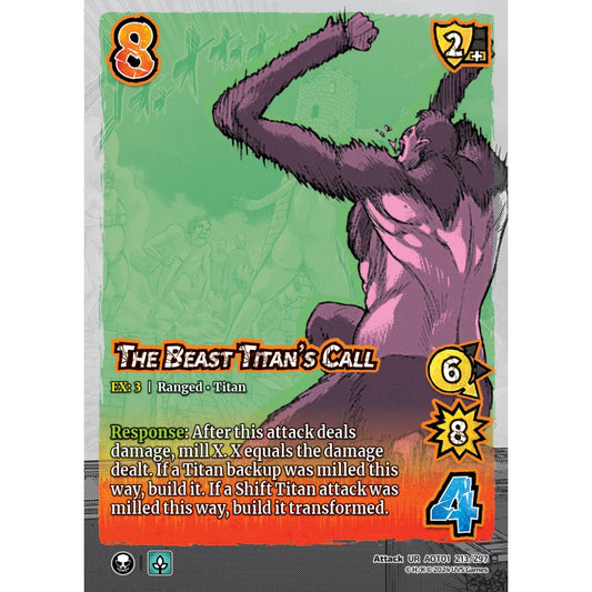 The Beast Titan's Call (UR AOT01 213/297)