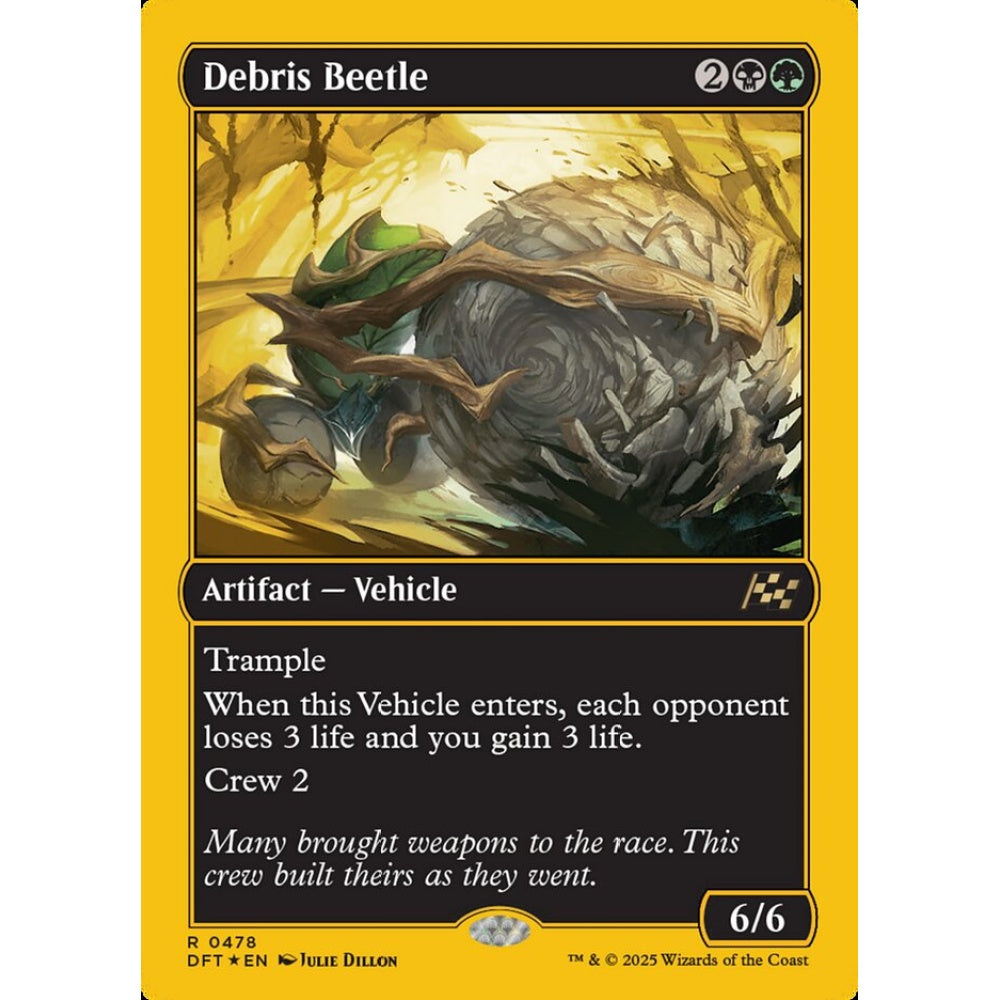 Debris Beetle (R 478 DFT Foil)